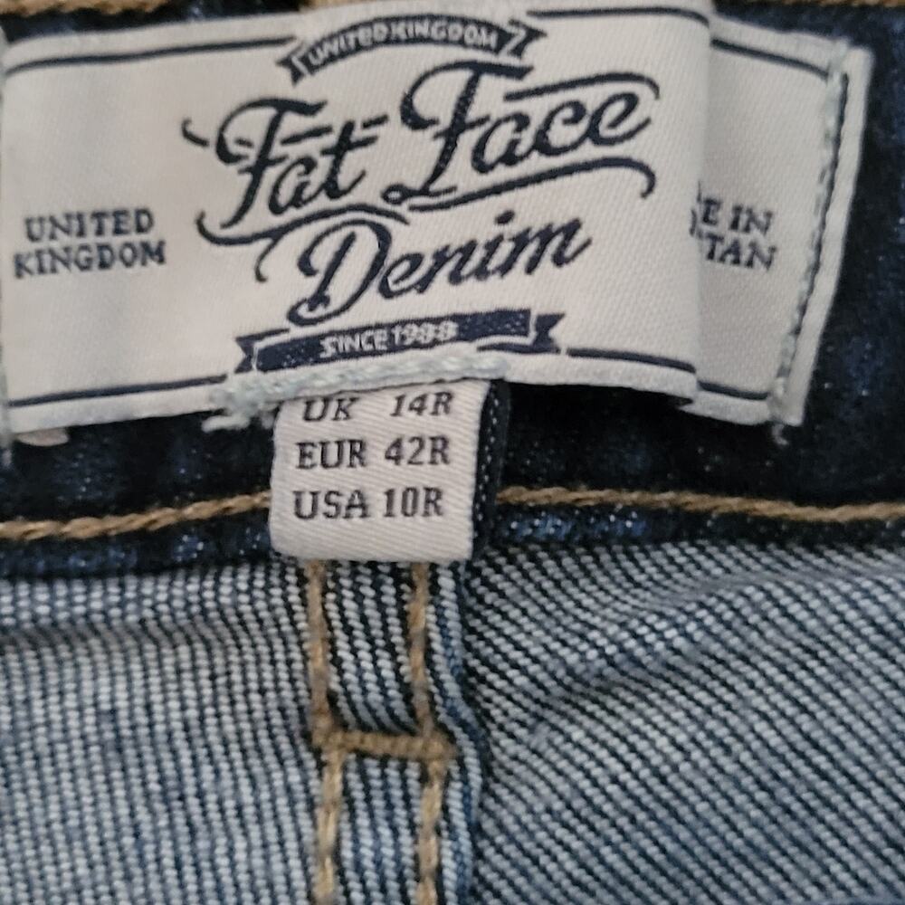 Fat Face Women's Straight Leg Jeans, Size 10R - Picture 3 of 9